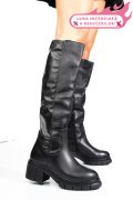 CIZME NEGRE PIELE NATURALA 1S770691