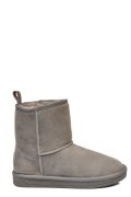 SOPRANI COUTURE, CIZME TAUPE PIELE NATURALA INTOARSA SCW421P08