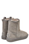 SOPRANI COUTURE, CIZME TAUPE PIELE NATURALA INTOARSA SCW421P08