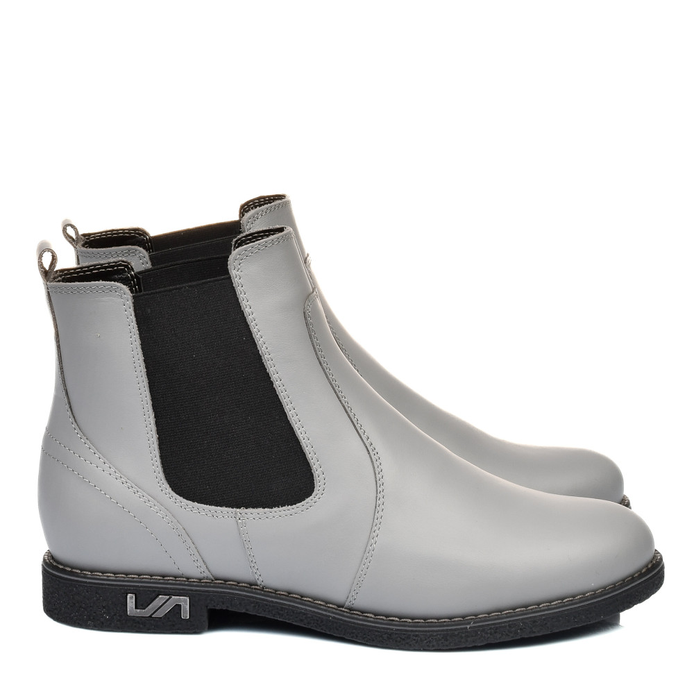 GHETE GRI PIELE NATURALA 2S7711