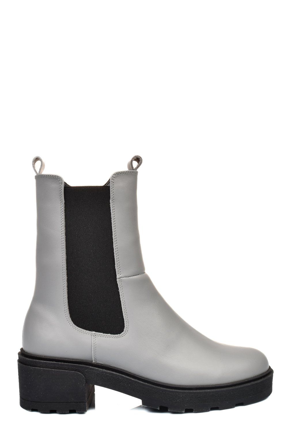 GHETE GRI PIELE NATURALA 2S7724