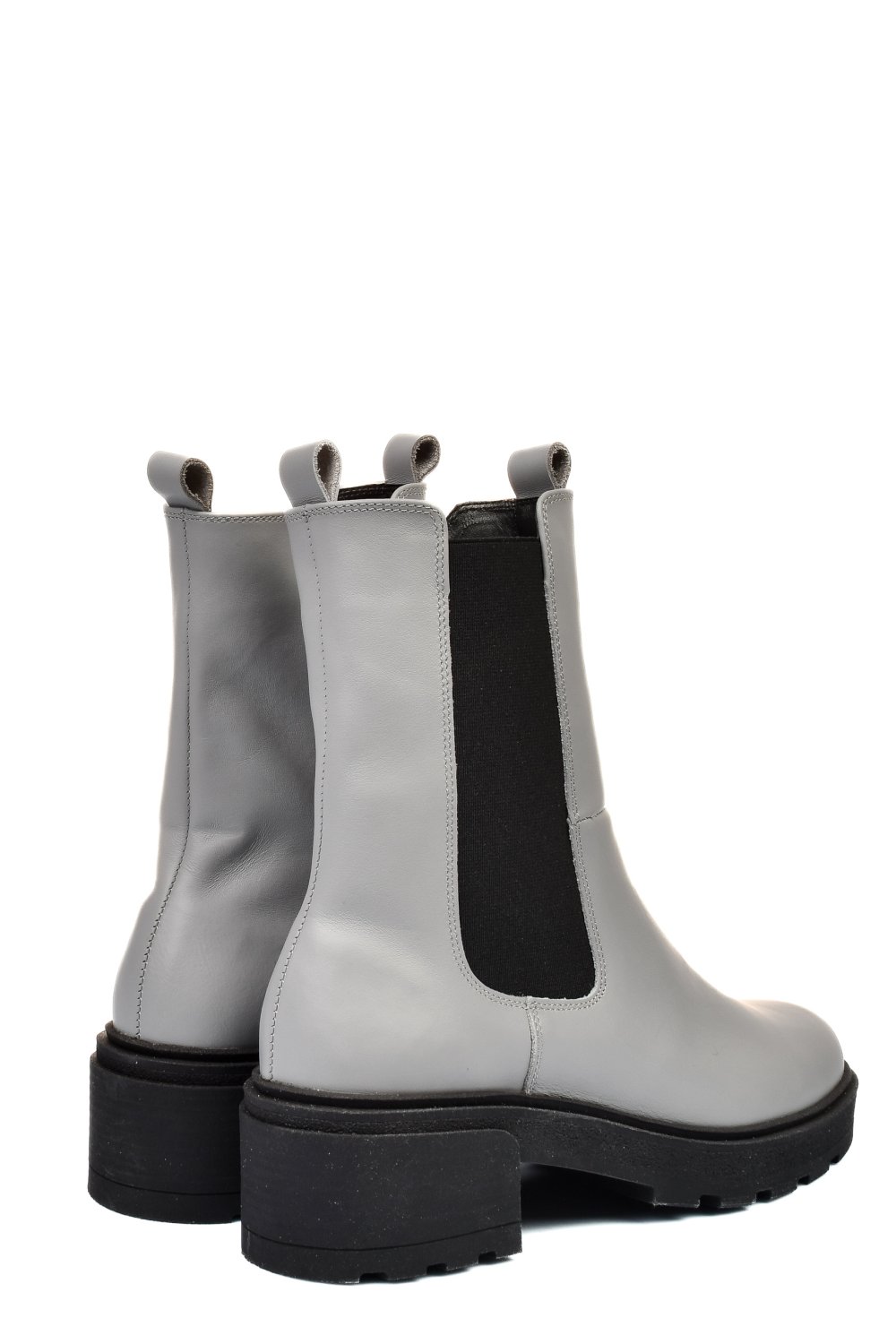 GHETE GRI PIELE NATURALA 2S7724