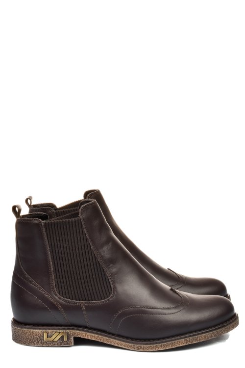 Ghete dark brown piele naturala 2s7712