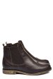 Ghete dark brown piele naturala 2s7712