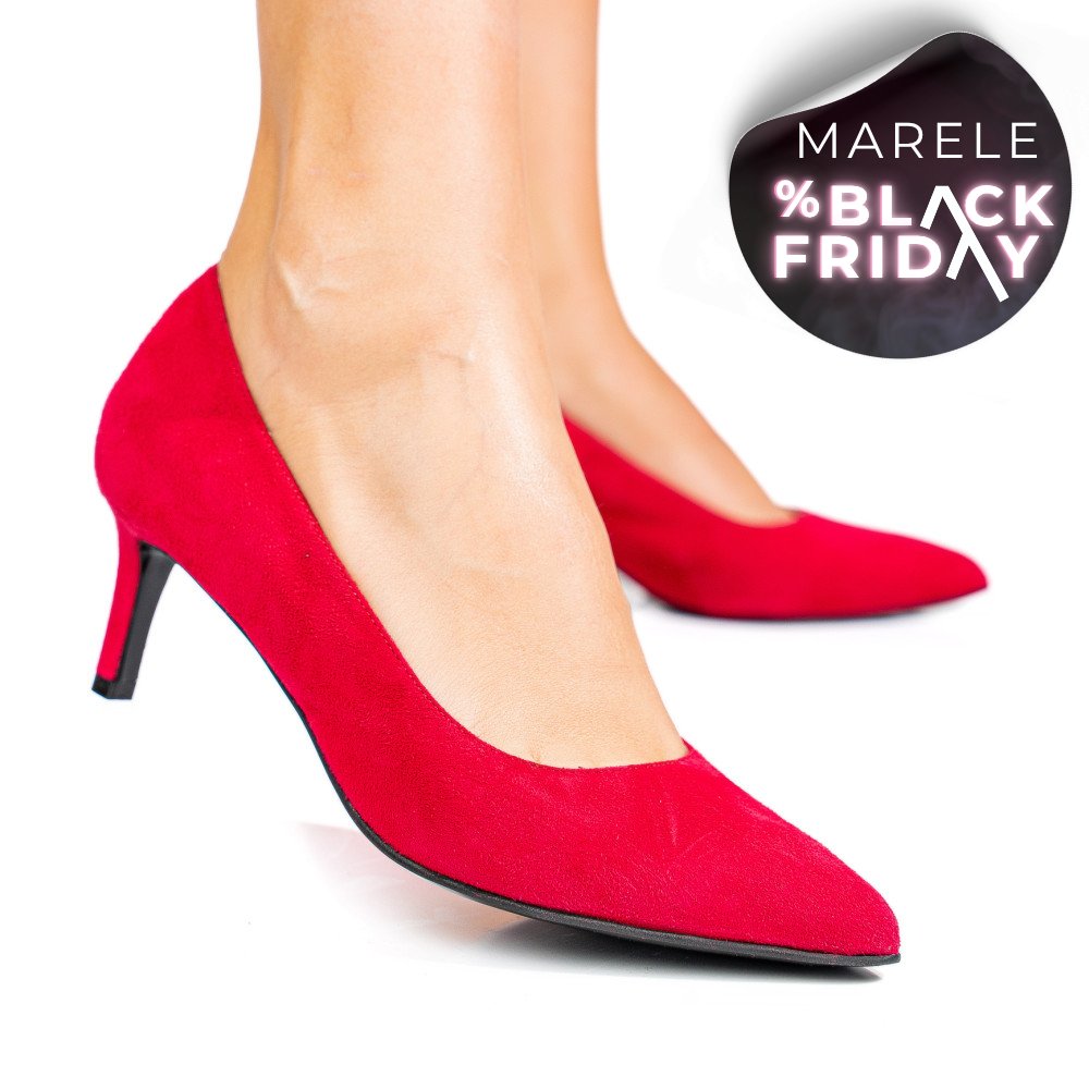 PANTOFI DAMA GUBAN PIELE NATURALA INTOARSA MAGENTA 3S77514