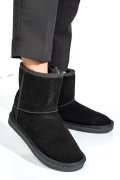 SOPRANI COUTURE, CIZME NEGRE PIELE NATURALA INTOARSA SCW421P08