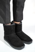 SOPRANI COUTURE, CIZME NEGRE PIELE NATURALA INTOARSA SCW421P08