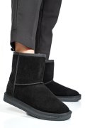 SOPRANI COUTURE, CIZME NEGRE PIELE NATURALA INTOARSA SCW421P08