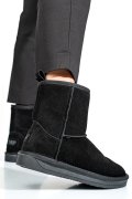 SOPRANI COUTURE, CIZME NEGRE PIELE NATURALA INTOARSA SCW421P08