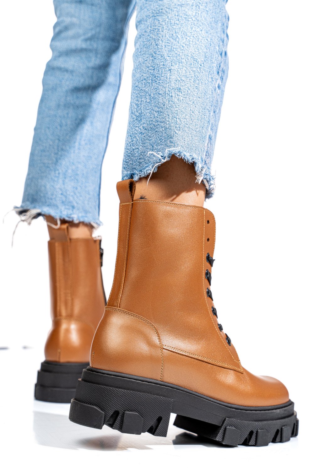 GHETE CAPPUCCINO PIELE NATURALA 1S7724