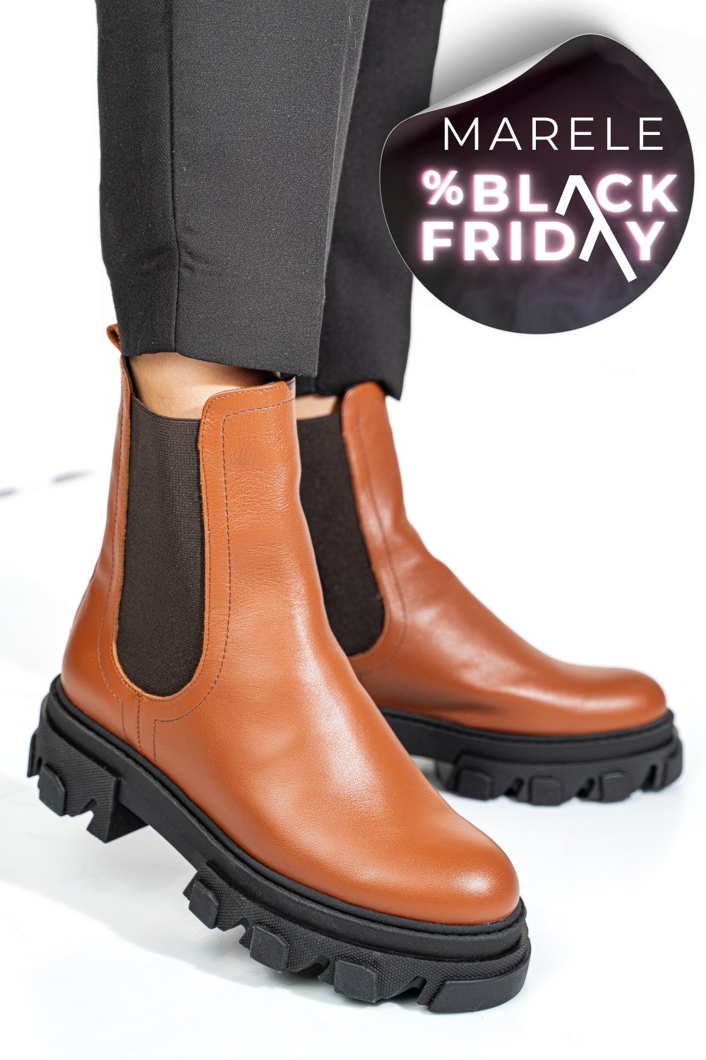 GHETE MARO PIELE NATURALA 2S7725