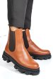 Ghete maro piele naturala 2s7725