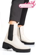GHETE BEJ PIELE NATURALA 2S7724