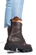 GHETE MARO INCHIS PIELE NATURALA 1S7724