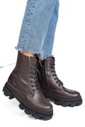 GHETE MARO INCHIS PIELE NATURALA 1S7724