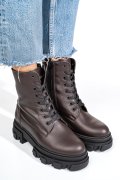 GHETE MARO INCHIS PIELE NATURALA 1S7724