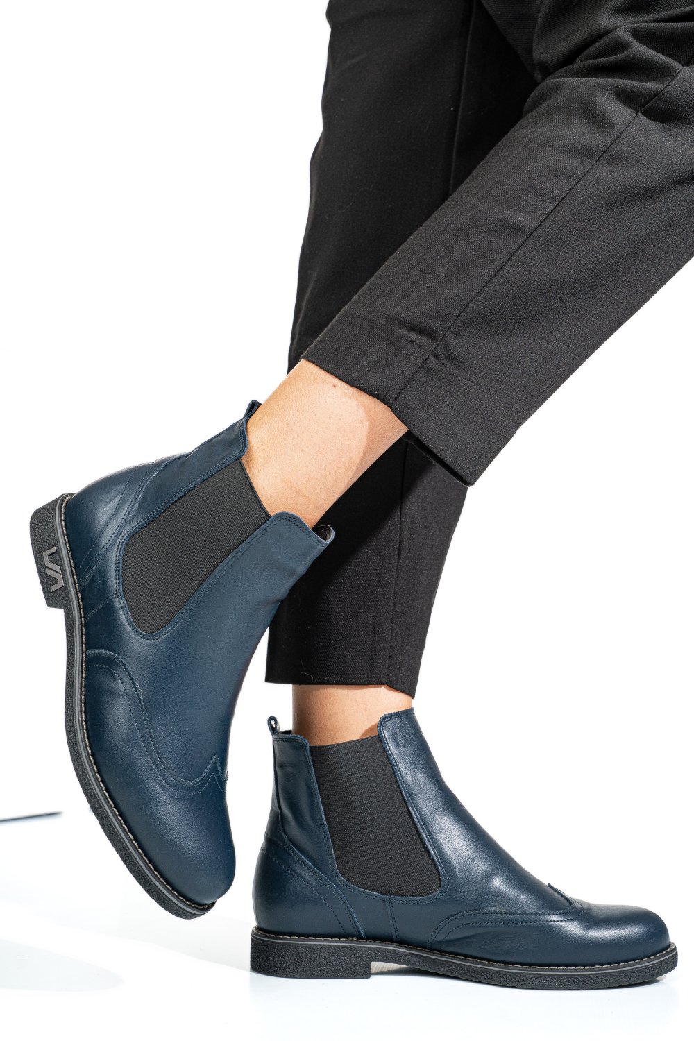 GHETE BLEUMARIN PIELE NATURALA 2S7712