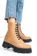 Ghete maro deschis piele naturala 1s7724