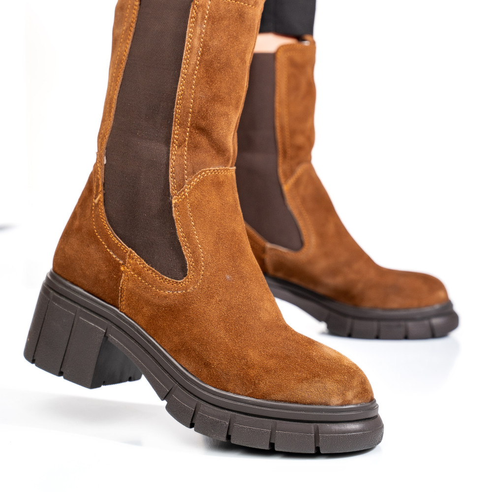 GHETE MARO PIELE NATURALA INTOARSA 1S770603