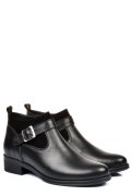 GHETE NEGRE PIELE NATURALA 2S7764