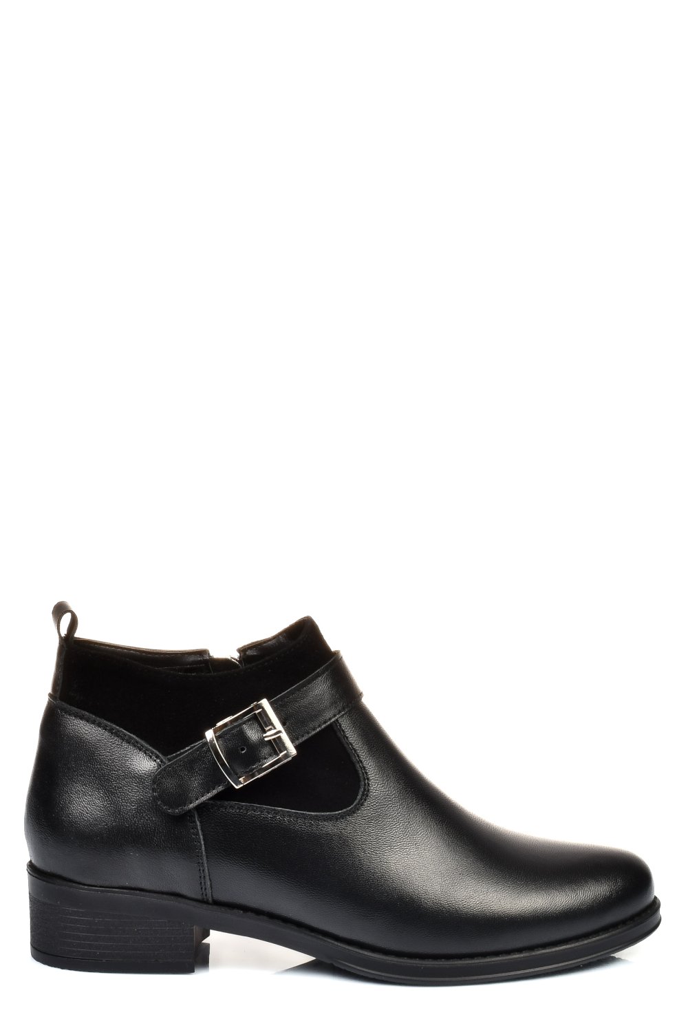 GHETE NEGRE PIELE NATURALA 2S7764