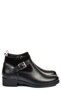 GHETE NEGRE PIELE NATURALA 2S7764