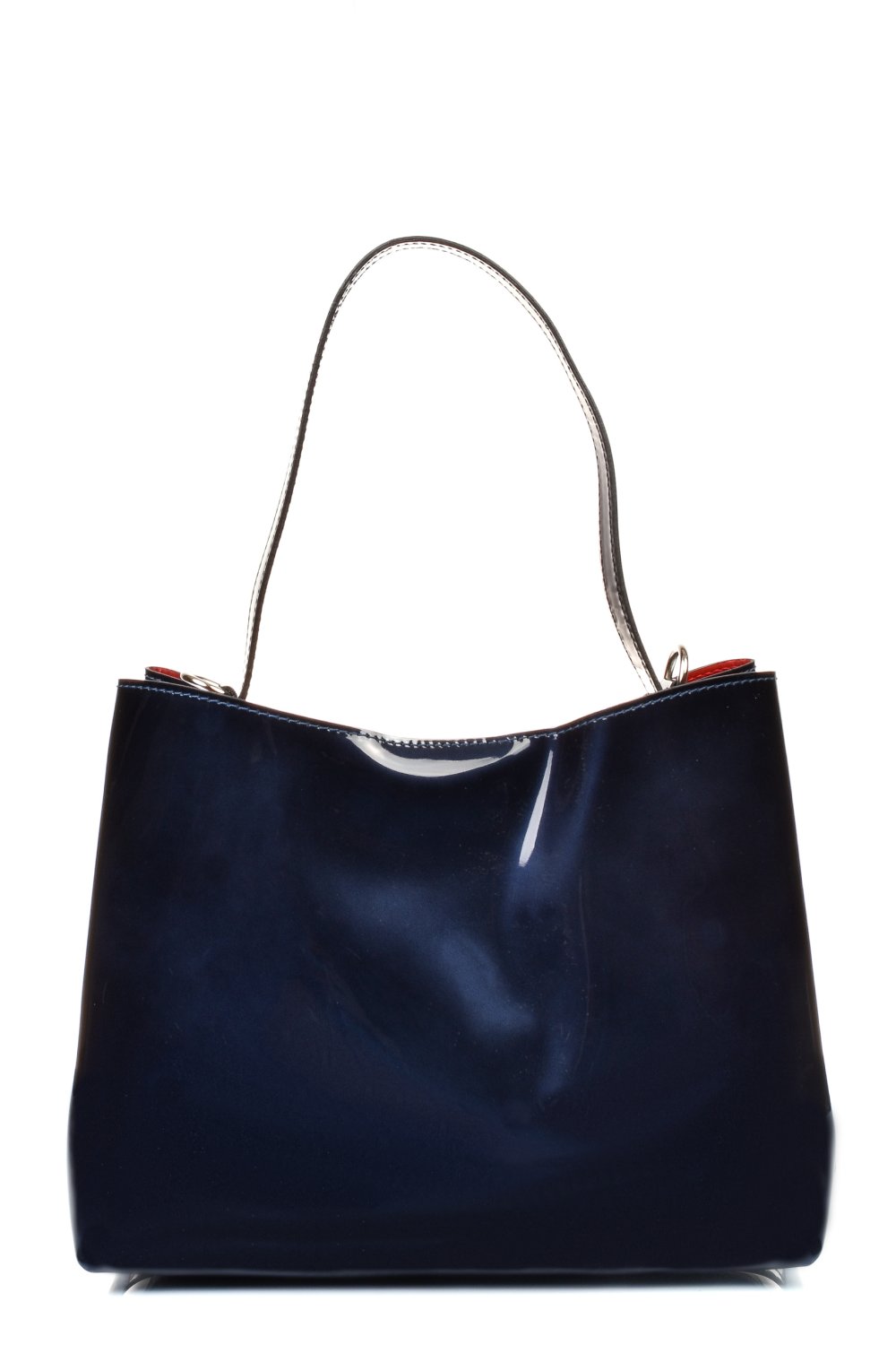 GEANTA BLEUMARIN PIELE NATURALA LACUITA 2025-A