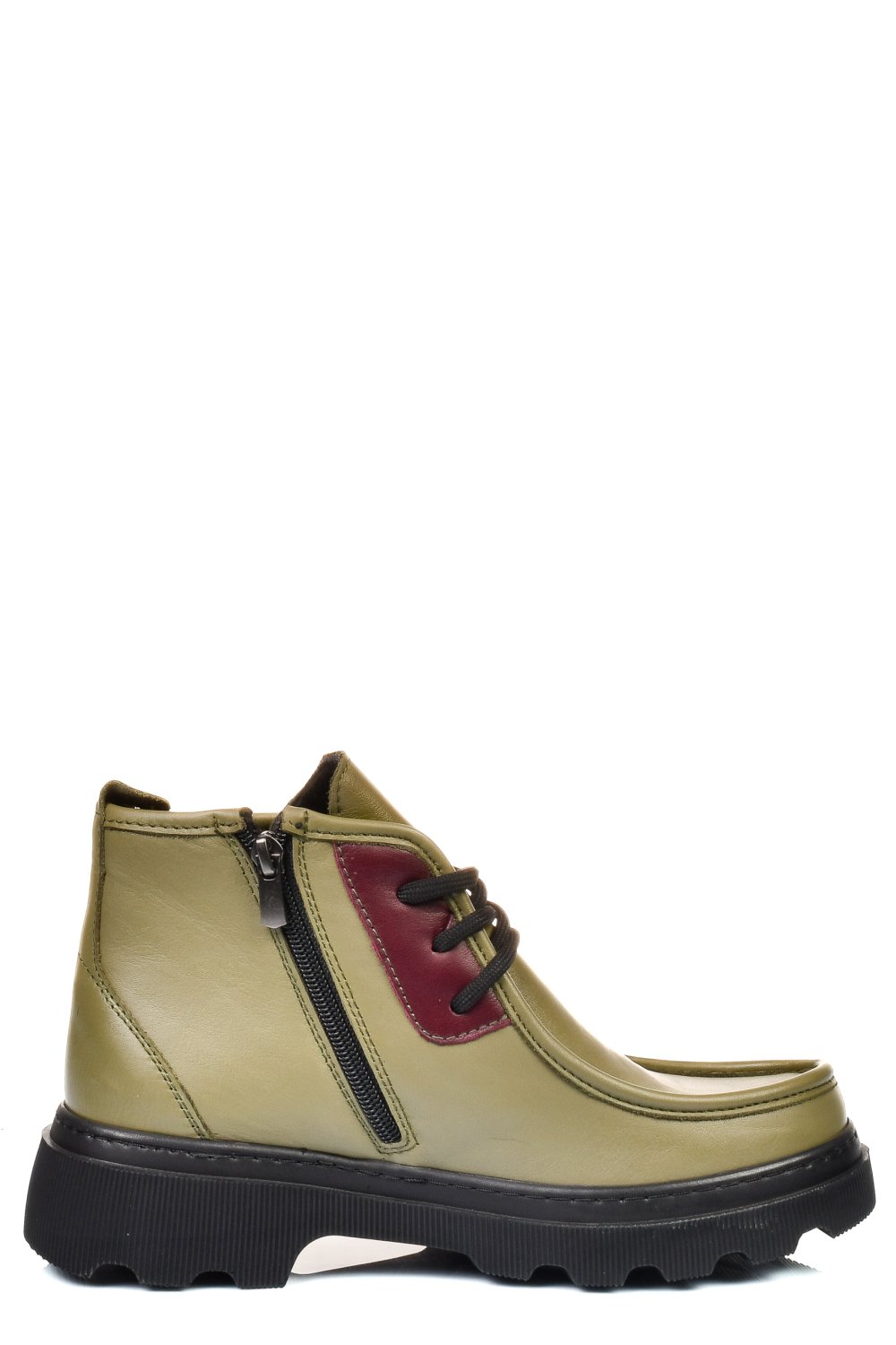 GHETE VERZI PIELE NATURALA NABUK AKD5906