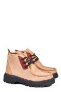 GHETE BEJ PIELE NATURALA NABUK AKD5906