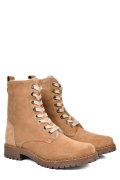 GHTE DAMA IMBLANITE PIELE NATURALA INTOARSA BEJ WS77H68H01