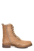 GHTE DAMA IMBLANITE PIELE NATURALA INTOARSA BEJ WS77H68H01