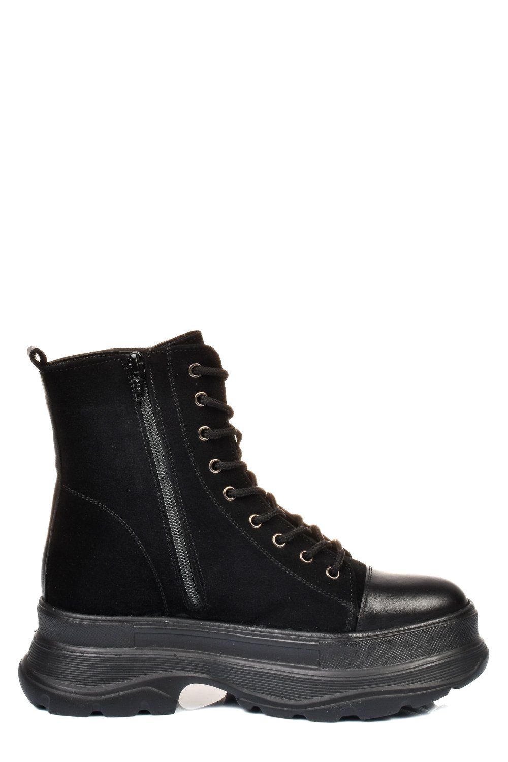GHETE NEGRE PIELE NATURALA INTOARSA 222860SP