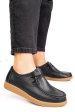 Mocasini negri piele naturala pspl304