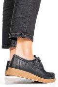 MOCASINI NEGRI PIELE NATURALA PSPL304