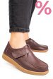 Mocasini maro inchis piele naturala pspl305