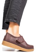 MOCASINI MARO INCHIS PIELE NATURALA PSPL305