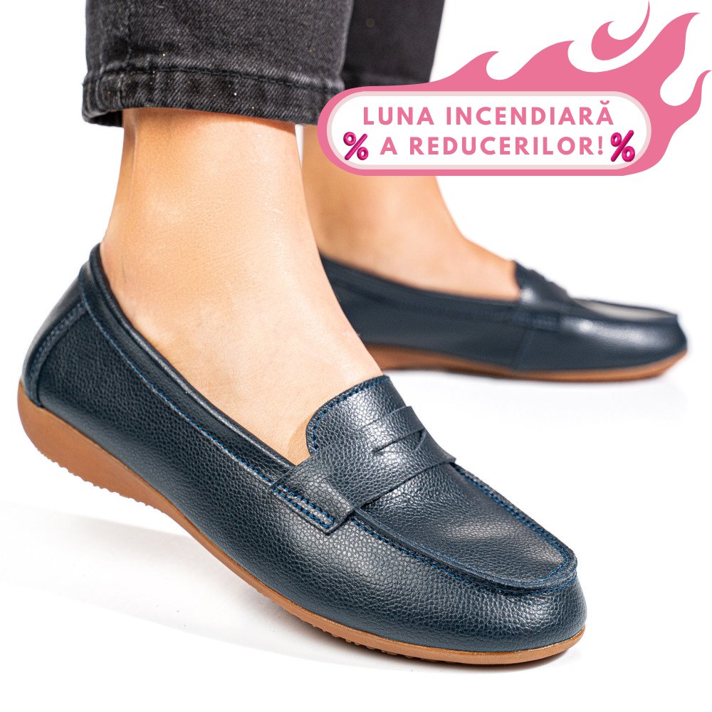 MOCASINI BLEUMARIN PIELE NATURALA FSP003633