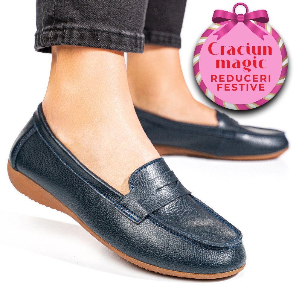MOCASINI BLEUMARIN PIELE NATURALA FSP003633