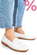 MOCASINI ALBI PIELE NATURALA FSP003636