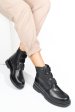 Ghete negre piele naturala 242816np
