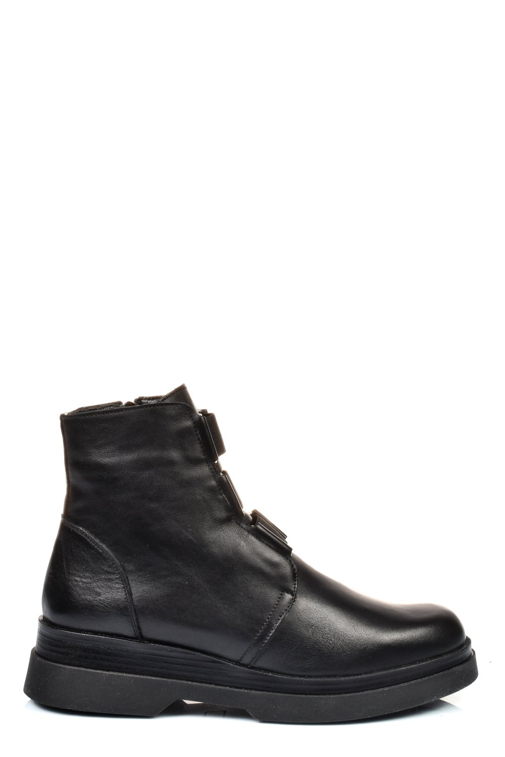 GHETE NEGRE PIELE NATURALA 242816NP