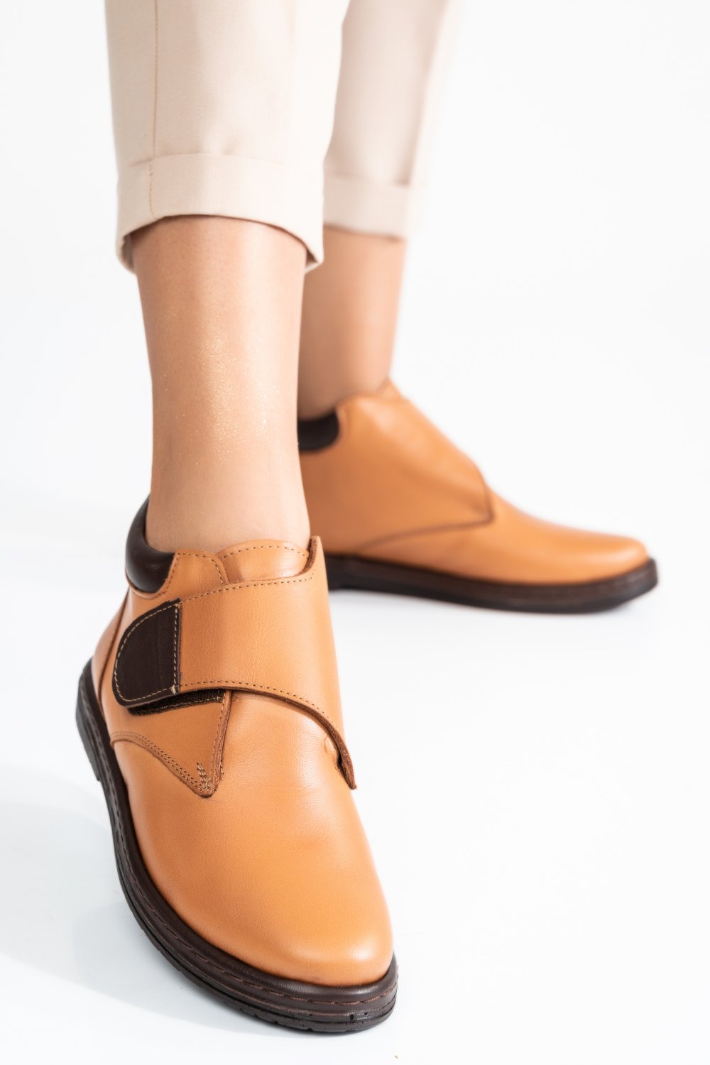 GHETE MARO DESCHIS PIELE NATURALA 1SP9075