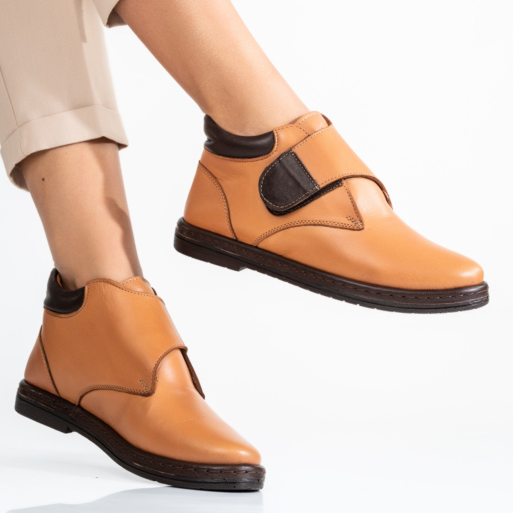 GHETE MARO DESCHIS PIELE NATURALA 1SP9075