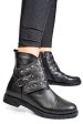 Ghete negre piele naturala 0pc08