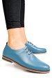 Pantofi bleumarin piele naturala apck102