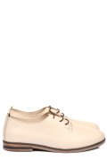 PANTOFI BEJ PIELE NATURALA APCK102