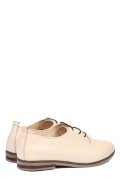 PANTOFI BEJ PIELE NATURALA APCK102