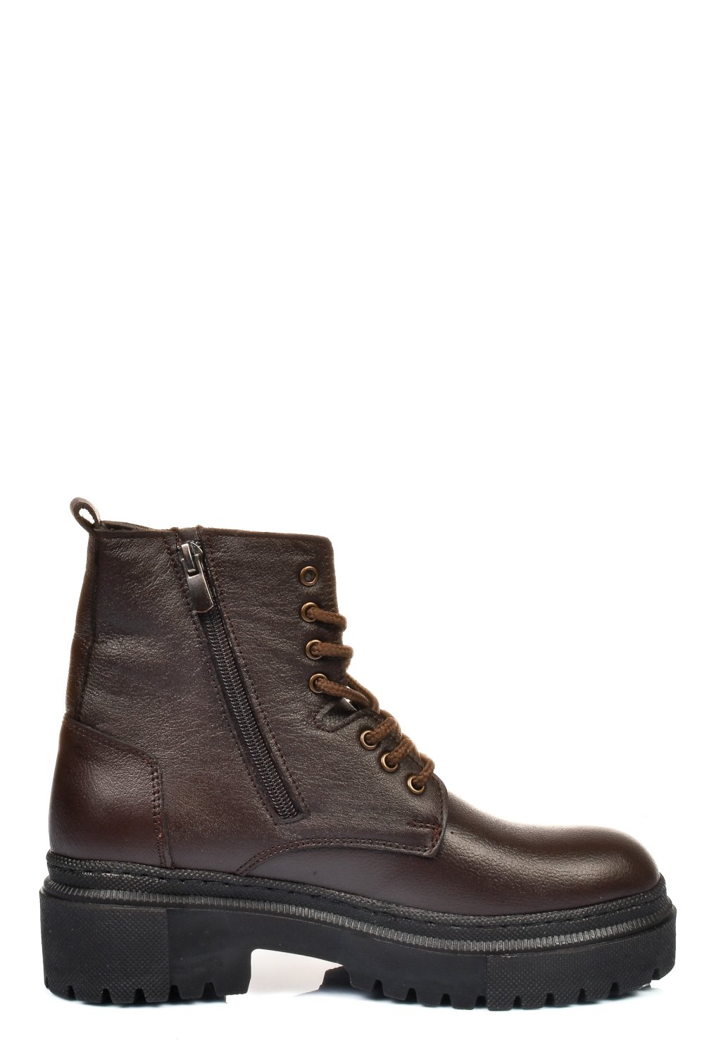 GHETE MARO INCHIS PIELE NATURALA NPCFB004