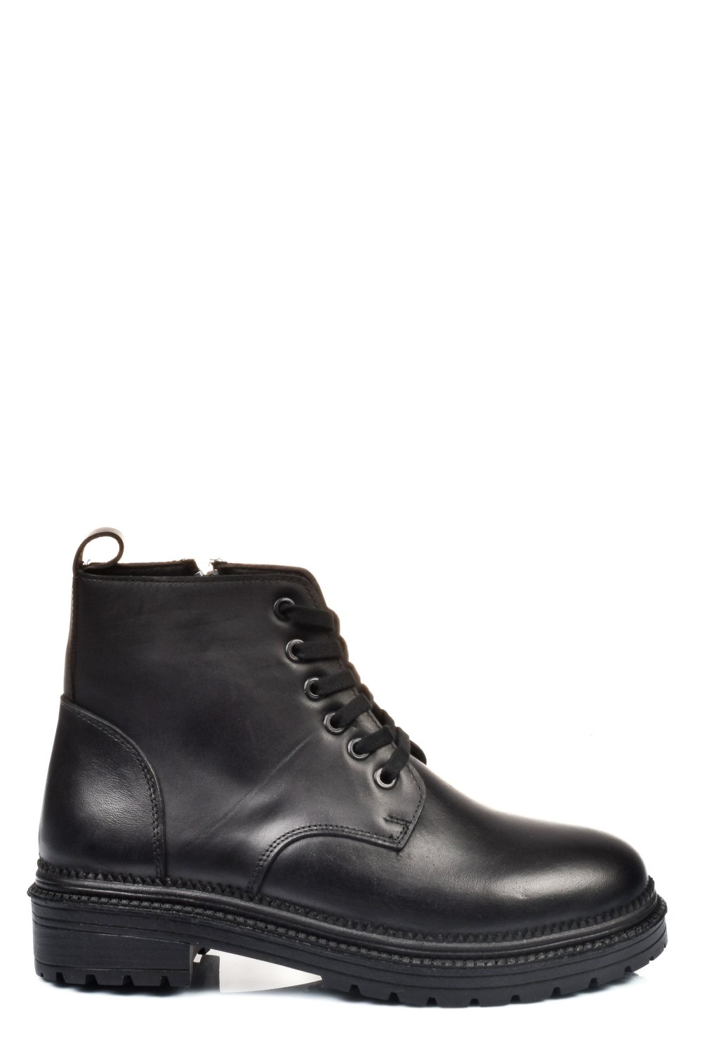 GHETE NEGRE PIELE NATURALA APCYB002