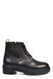 Ghete negre piele naturala apcyb002